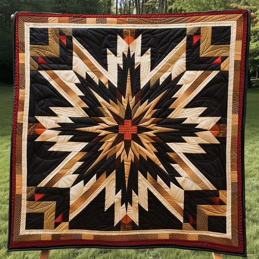 Native Star Quilt Blanket