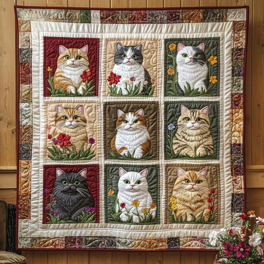 Nature Paws Quilt Blanket