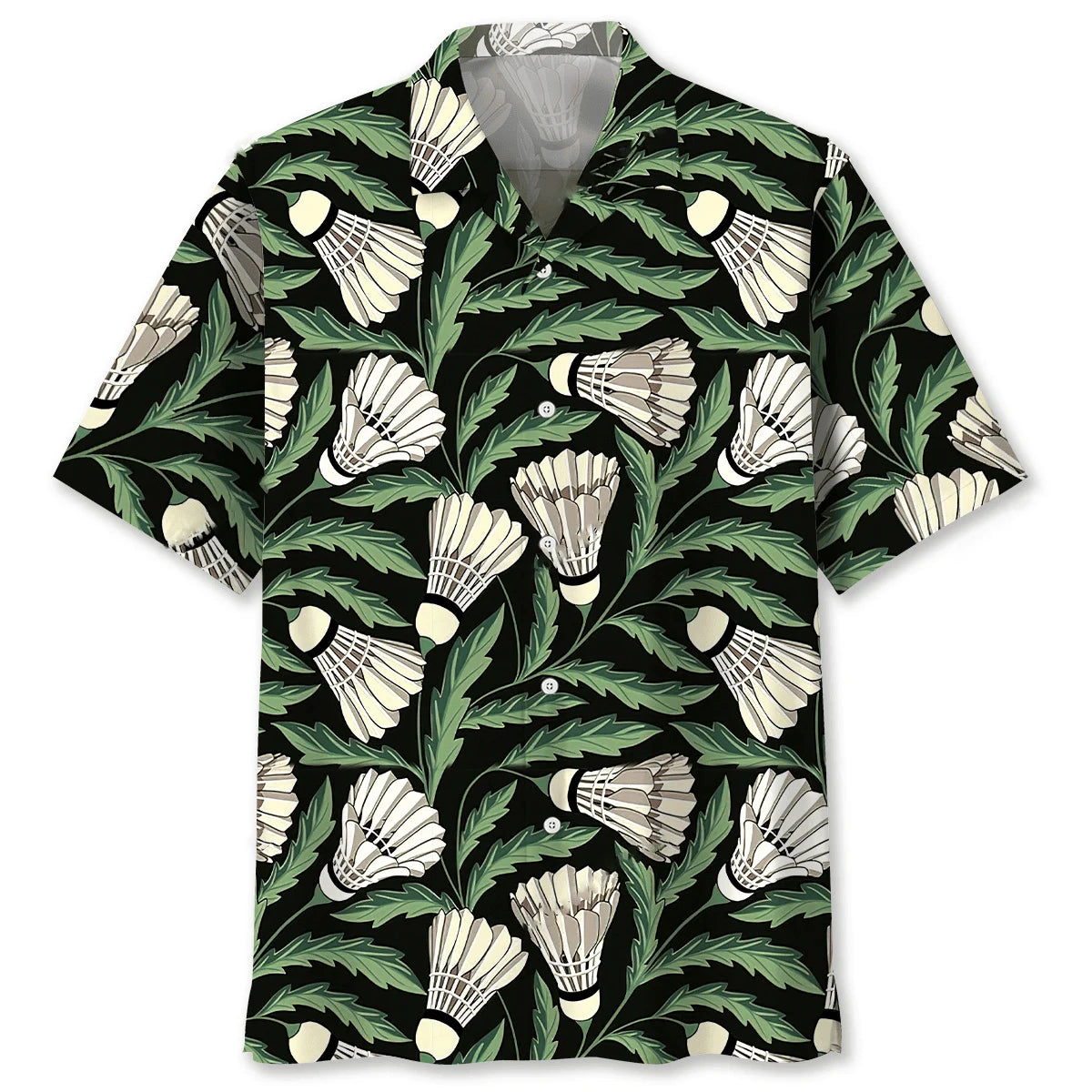 Nature Badminton Hawaiian Shirt