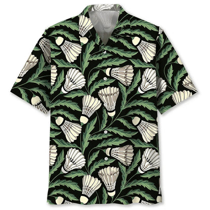 Nature Badminton Hawaiian Shirt