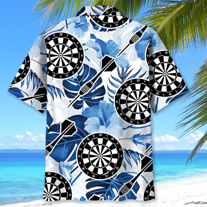 Nature Blue Darts Hawaiian Shirt