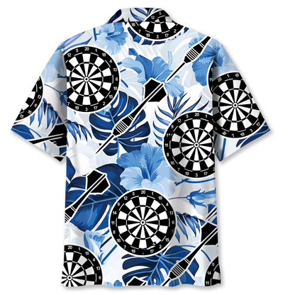 Nature Blue Darts Hawaiian Shirt