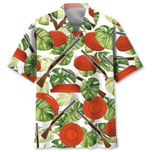 Nature Clay Shooting Hawaiian Shirt - S - hawaiian shirt