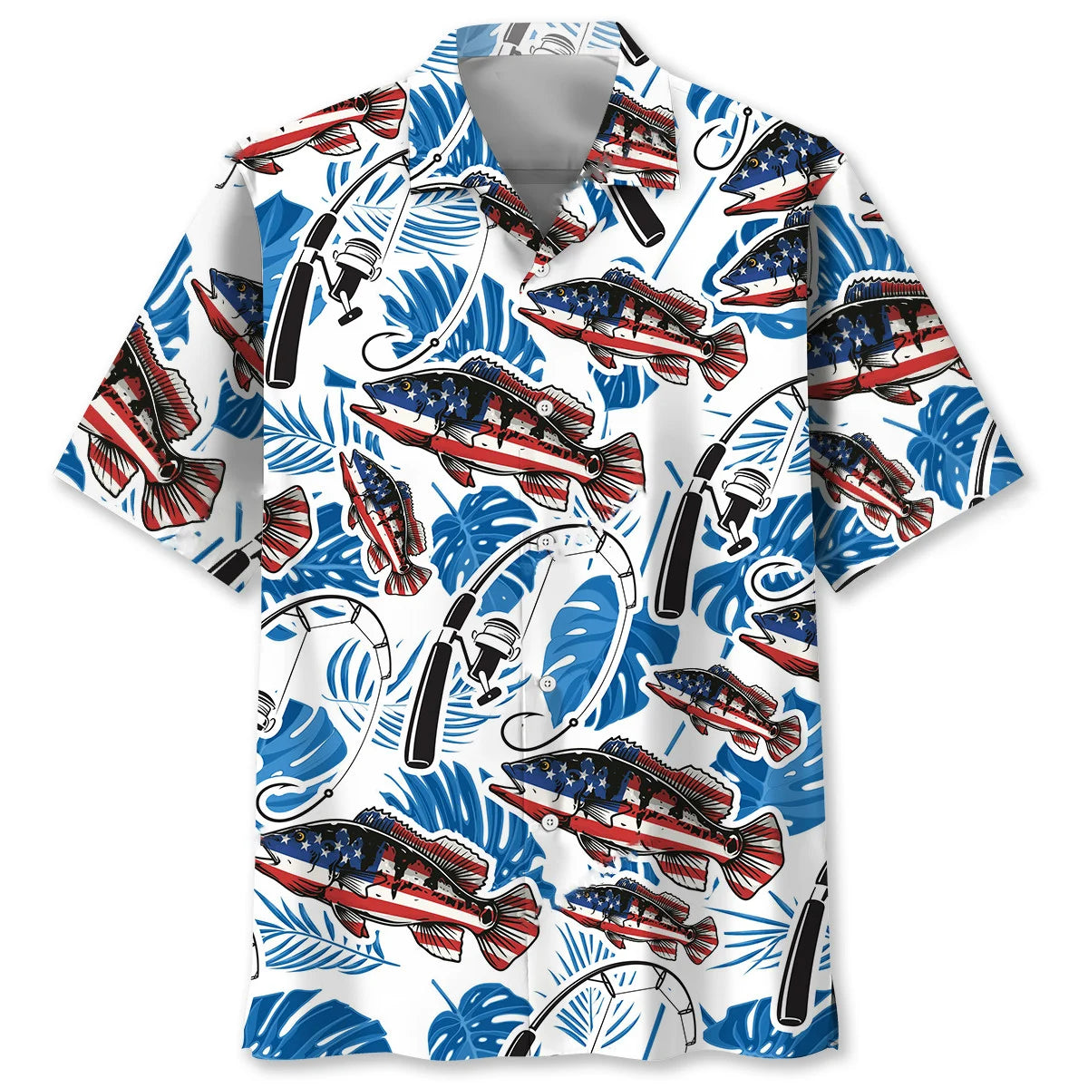 Nature Fishing Hawaiian Shirt