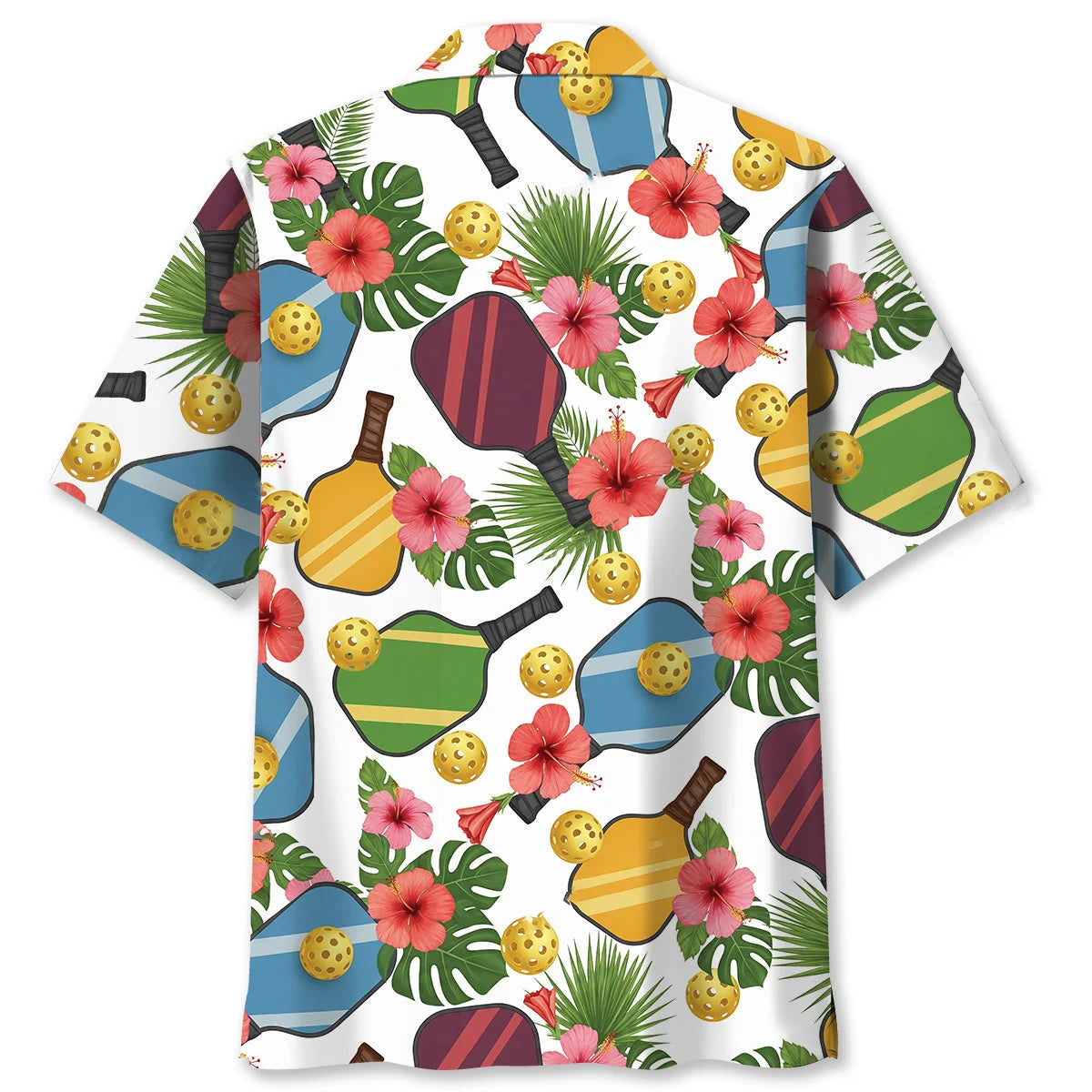Nature Pickleball Hawaiian Shirt, custom shirt gift for men (view 2)