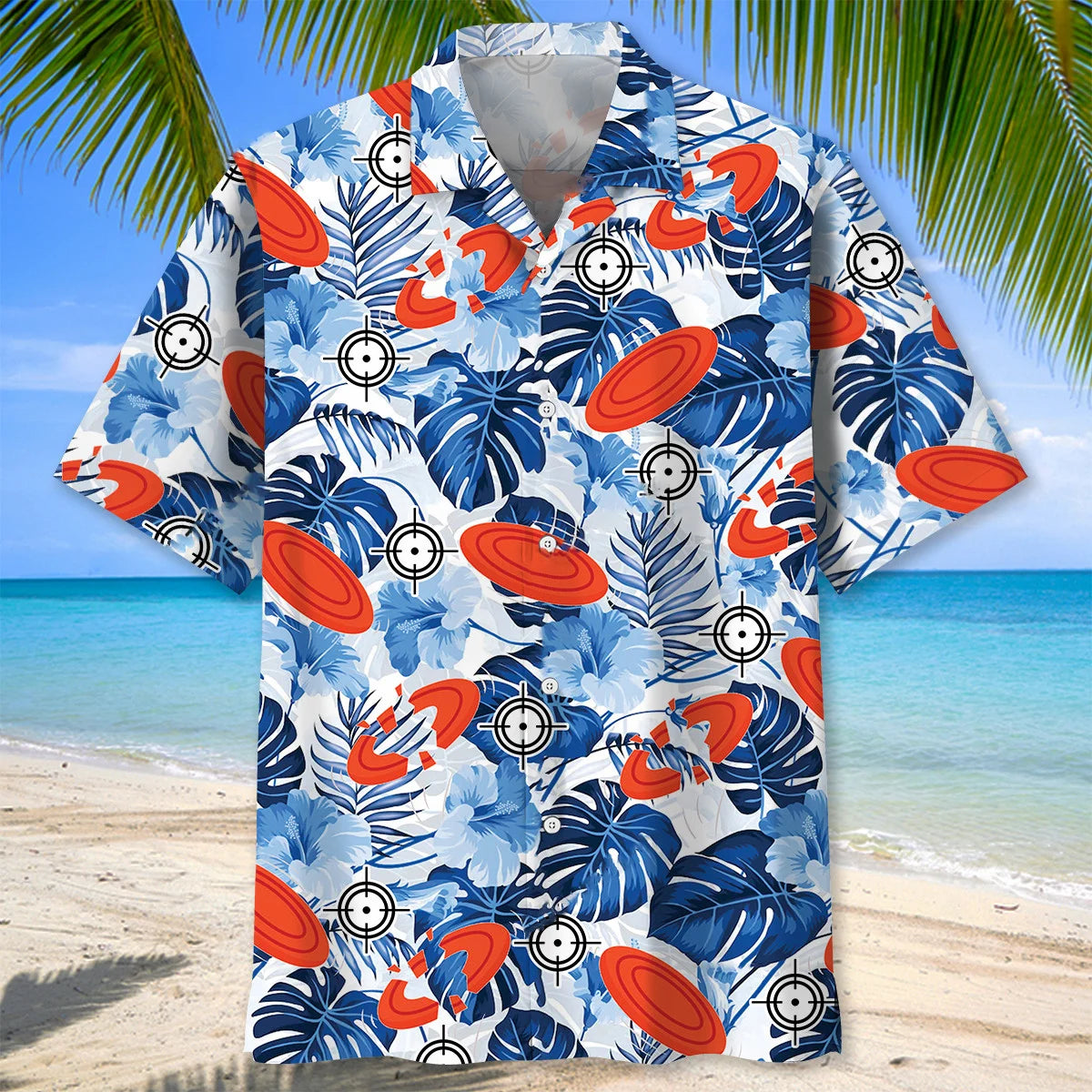 Nature Skeet Shooting Hawaiian Shirt, custom shirt gift for men (view 3)