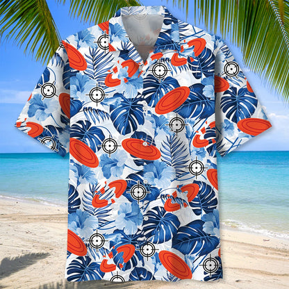 Nature Skeet Shooting Hawaiian Shirt, custom shirt gift for men (view 3)