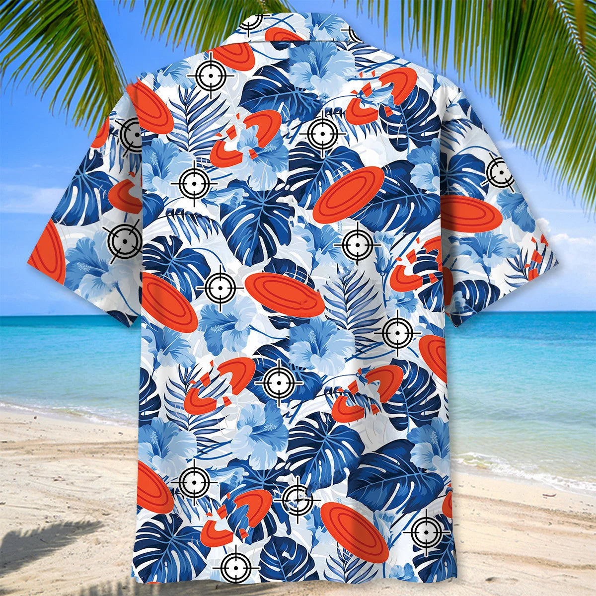 Nature Skeet Shooting Hawaiian Shirt, custom shirt gift for men (view 4)