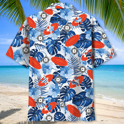 Nature Skeet Shooting Hawaiian Shirt, custom shirt gift for men (view 4)