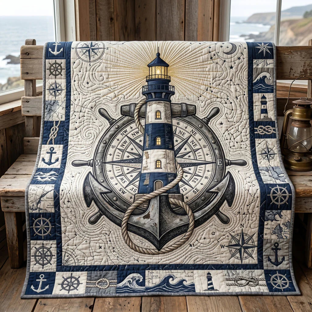 Navigator's Beacon Quilt Blanket