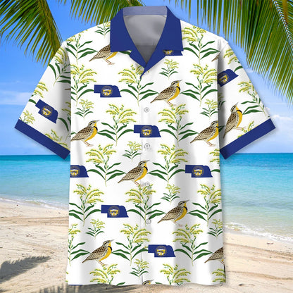 Nebraska State Proud Hawaiian Shirt, custom shirt gift for men (view 6)