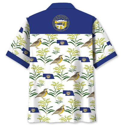 Nebraska State Proud Hawaiian Shirt, custom shirt gift for men (view 7)