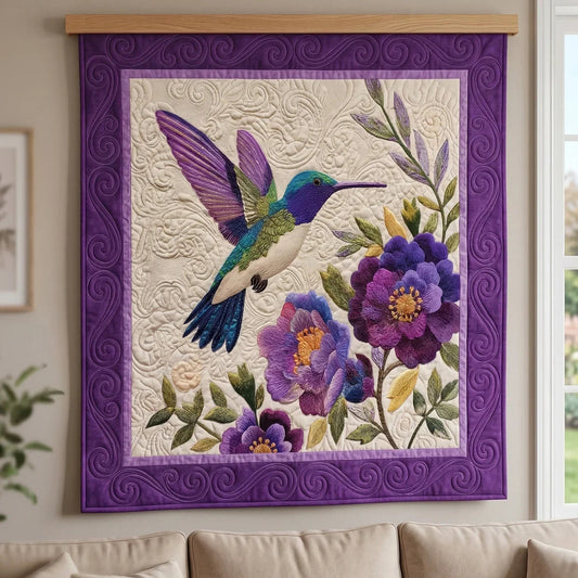 Nectar Spirit Quilt Blanket - Quilted Blanket by OtterMia