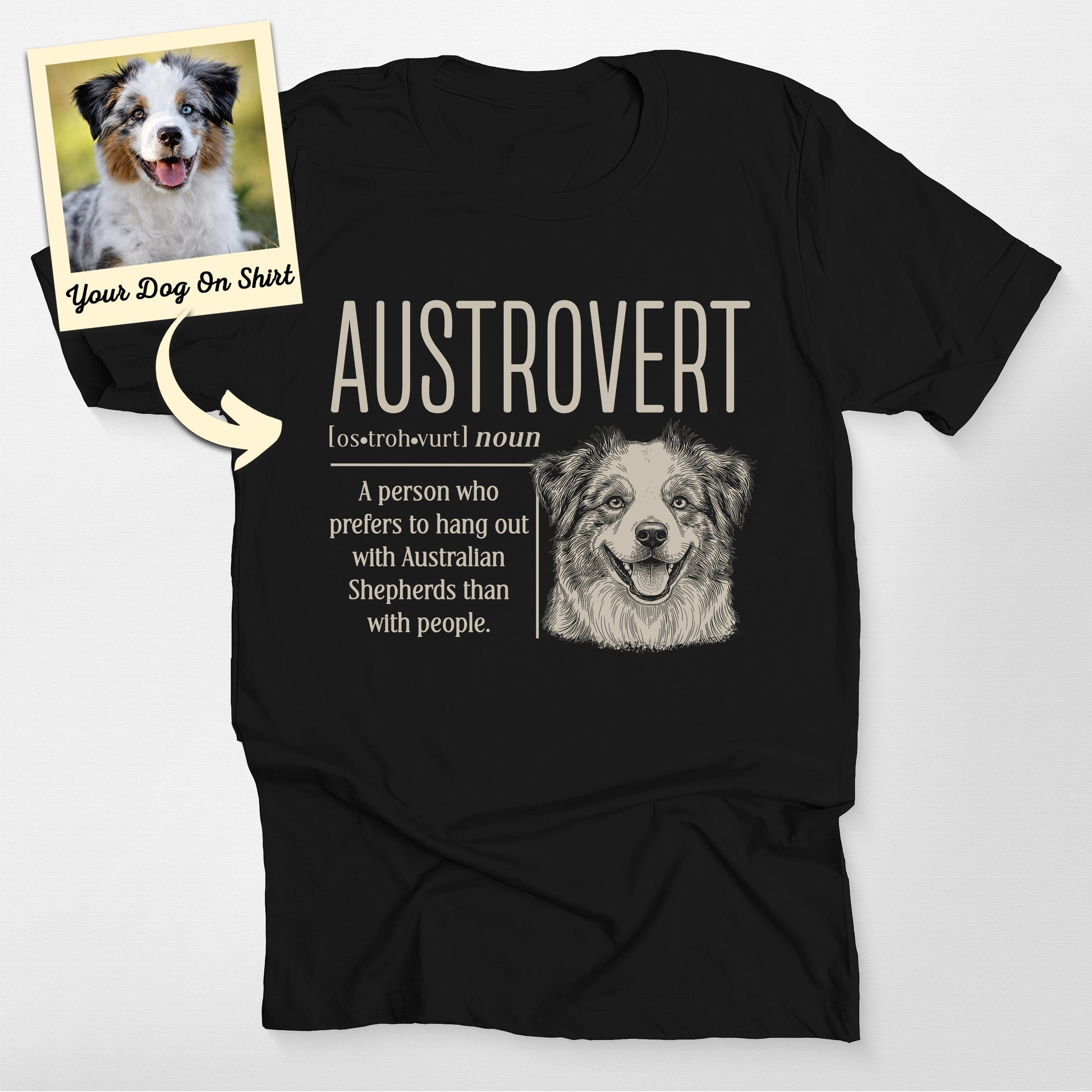 Custom Australian Shepherd Shirt Austrovert Be (view 2)