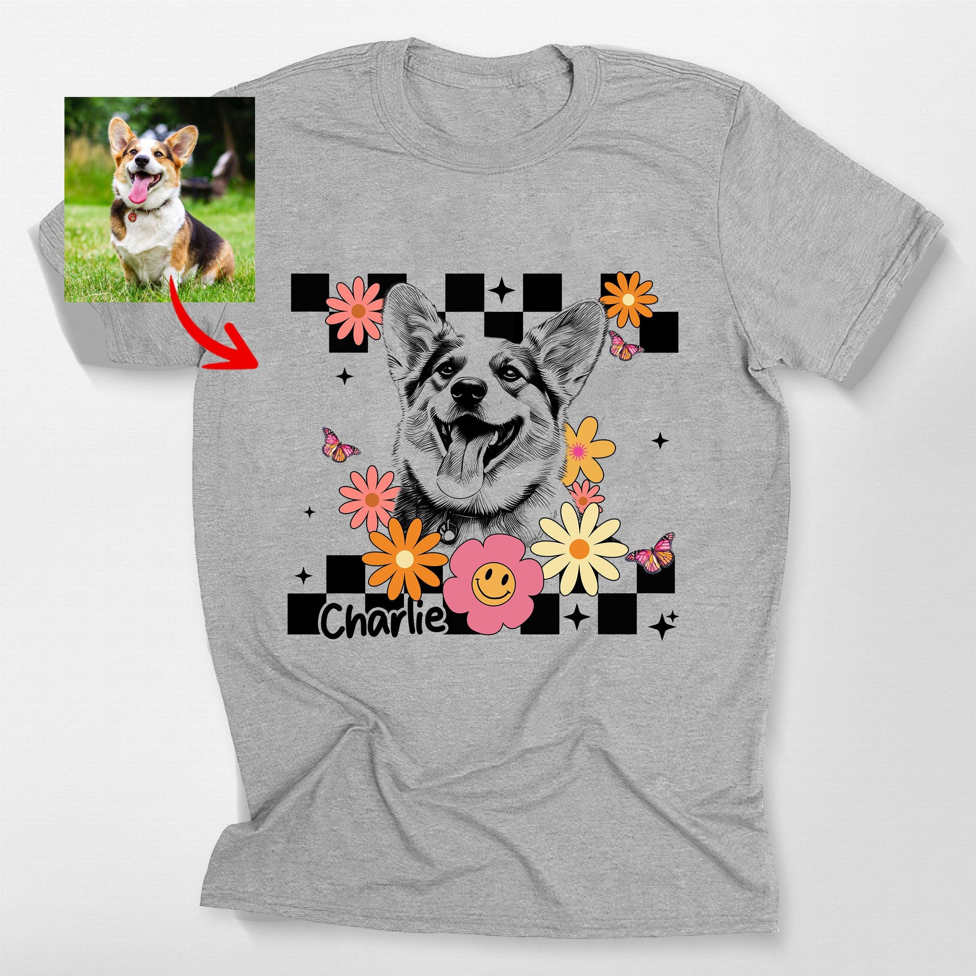 Custom Dog Mom Gift for Mother S Day Groovy St, custom pet portrait gift for pet lovers