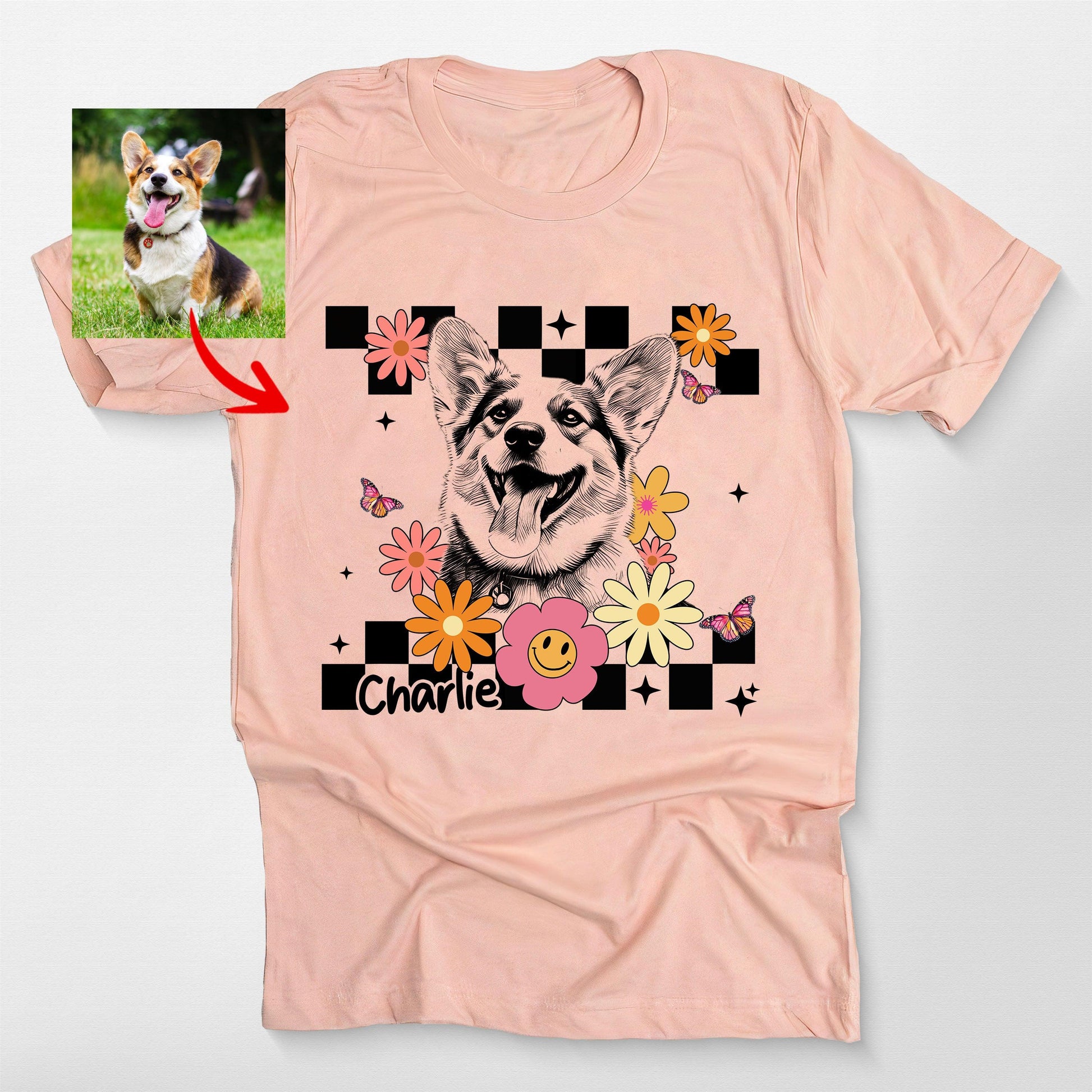 Custom Dog Mom Gift for Mother S Day Groovy St, custom pet portrait gift for pet lovers (view 5)
