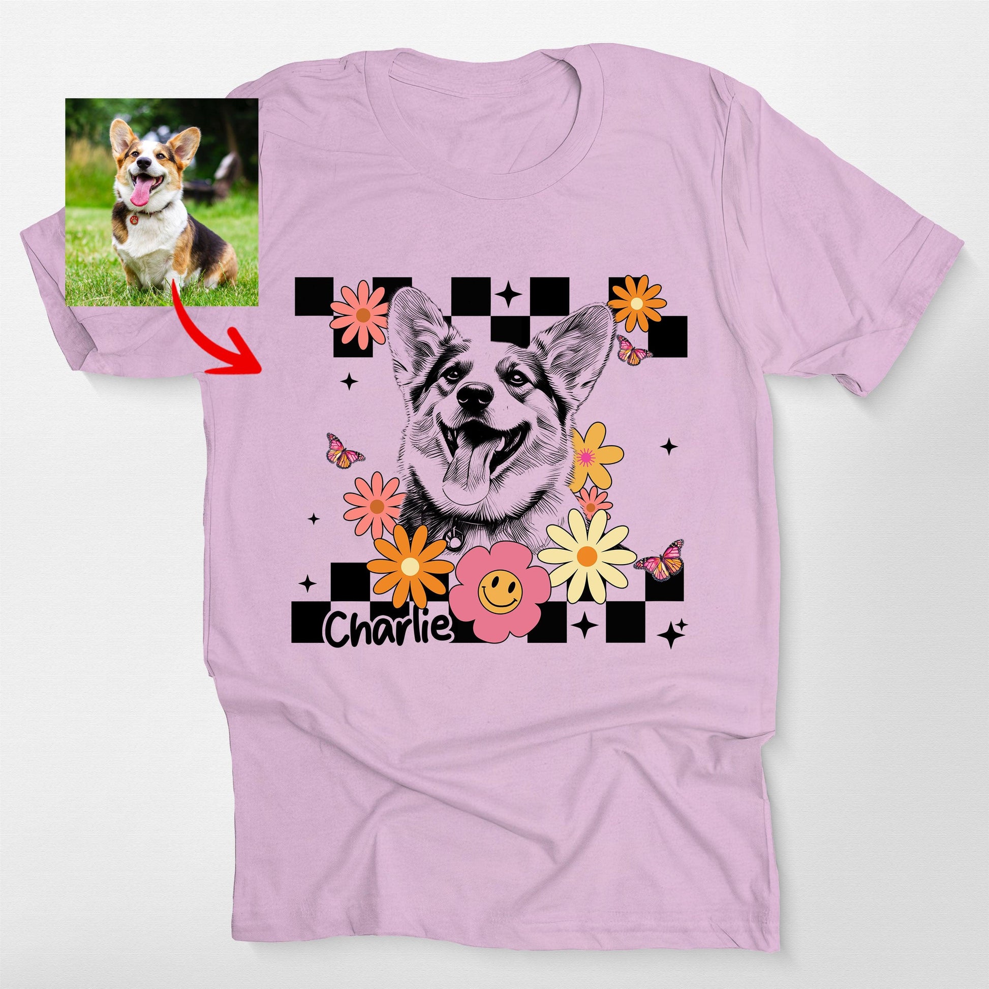 Custom Dog Mom Gift for Mother S Day Groovy St, custom pet portrait gift for pet lovers (view 6)
