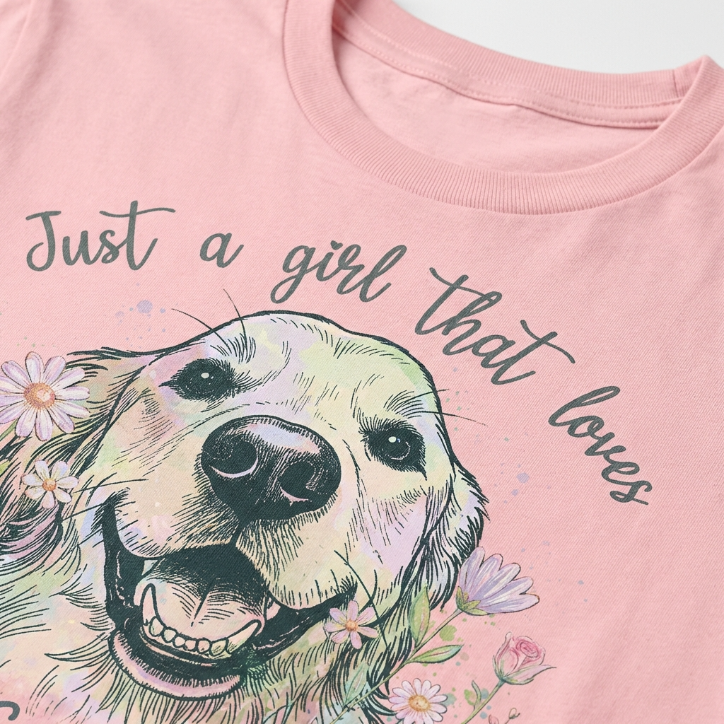 Custom Flora Bella Canvas Shirt for Dog Lady, custom pet portrait gift for pet lovers (view 11)