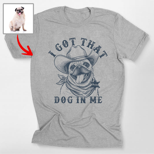 Custom Funny Dog Shirt for Human, custom pet portrait gift for pet lovers