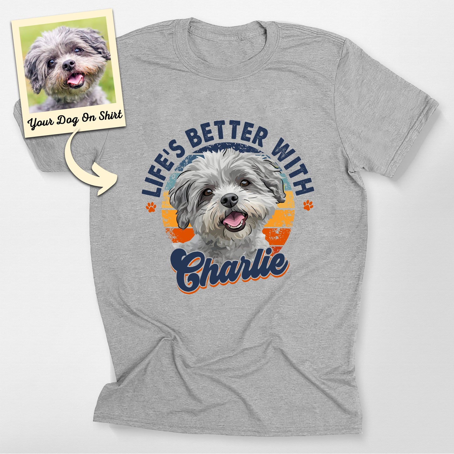 Customized Poodle Shirt Life is Better with Co