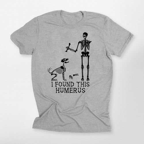 Funny Humerus Bella Canvas T-Shirt for Dog Lover, custom pet portrait gift for pet lovers
