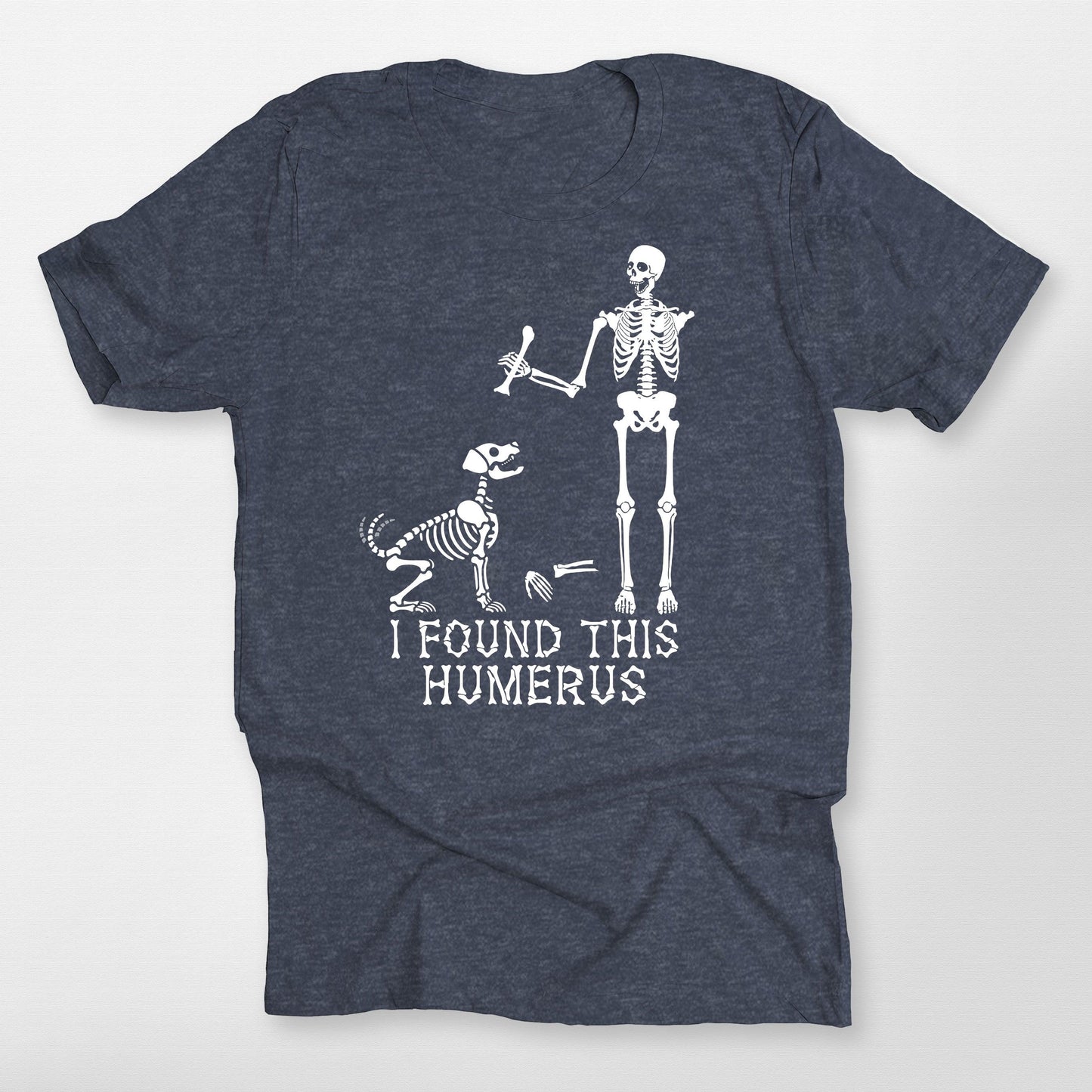 Funny Humerus Bella Canvas T-Shirt for Dog Lover, custom pet portrait gift for pet lovers (view 6)