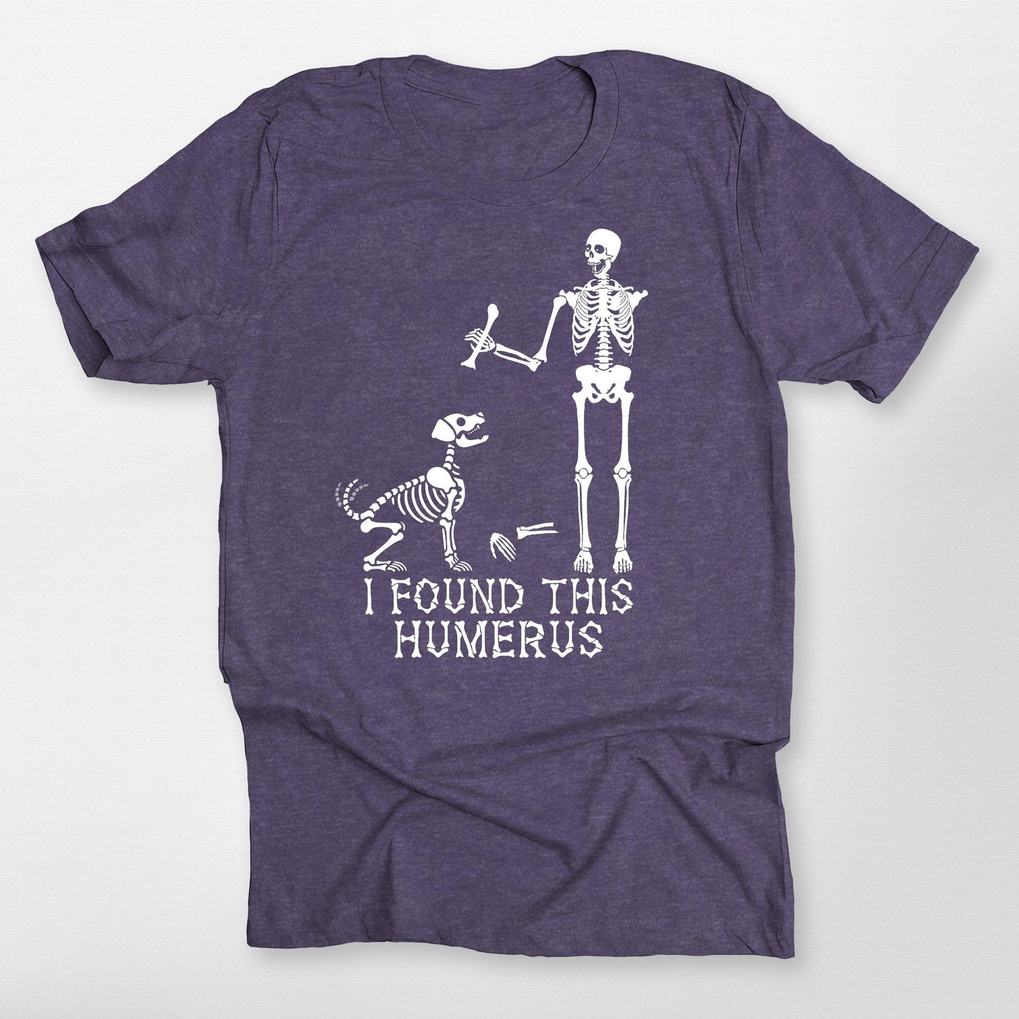 Funny Humerus Bella Canvas T-Shirt for Dog Lover, custom pet portrait gift for pet lovers (view 9)