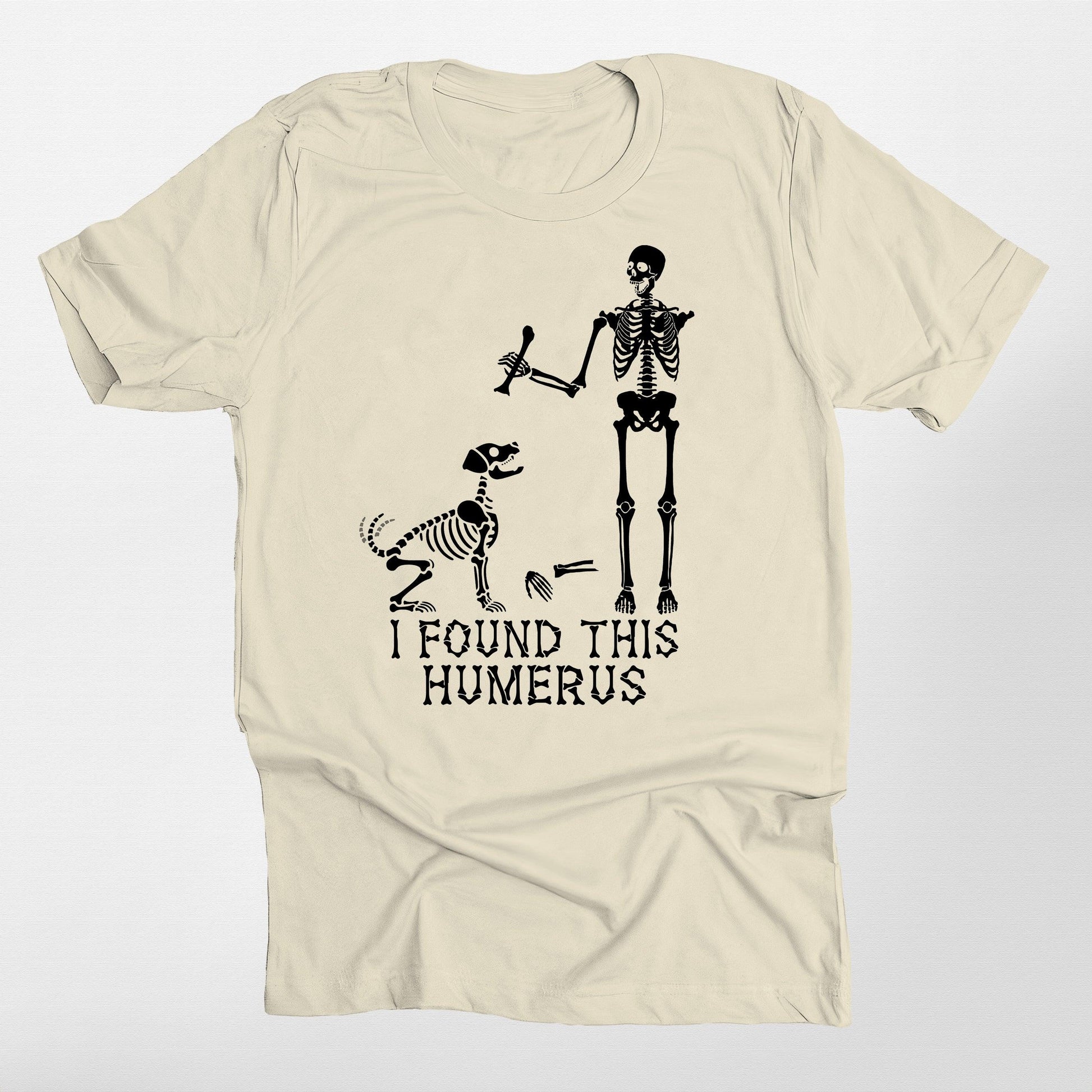 Funny Humerus Bella Canvas T-Shirt for Dog Lover, custom pet portrait gift for pet lovers (view 12)