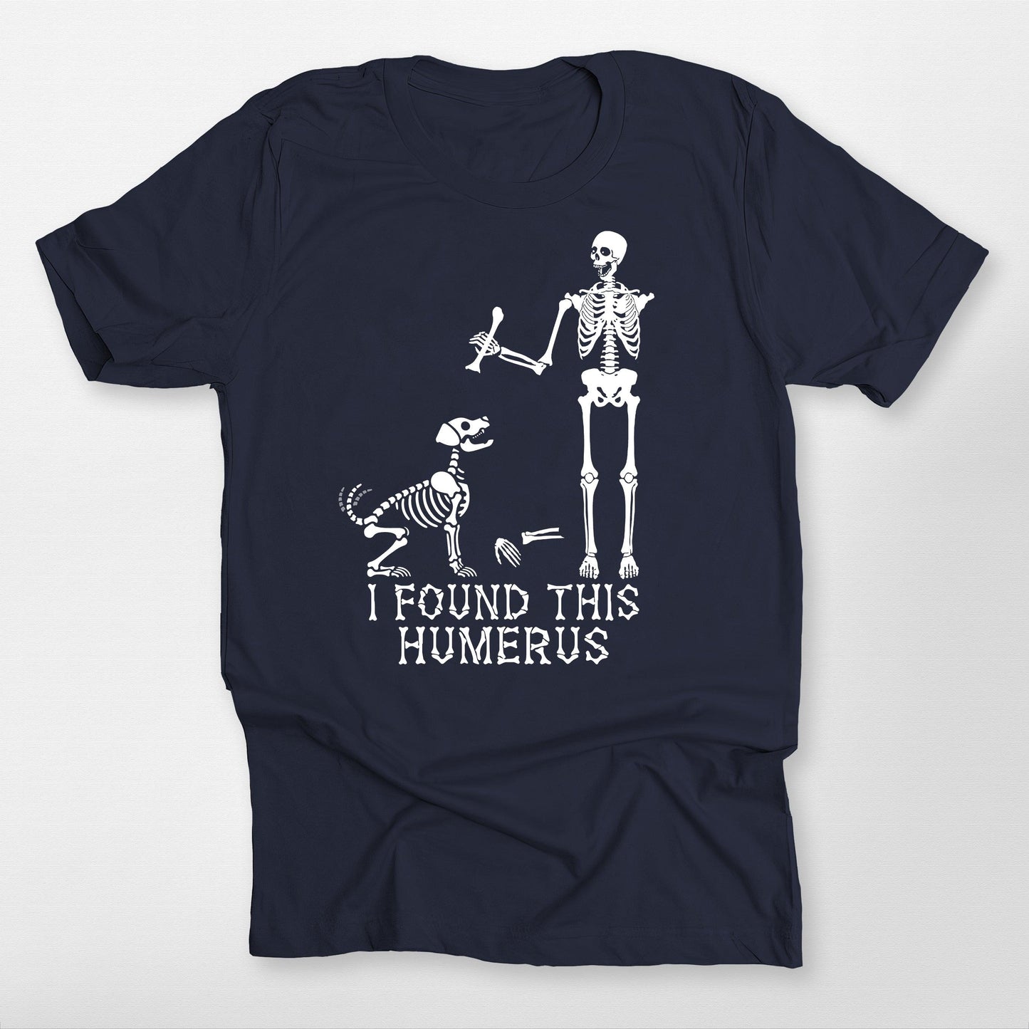 Funny Humerus Bella Canvas T-Shirt for Dog Lover, custom pet portrait gift for pet lovers (view 13)
