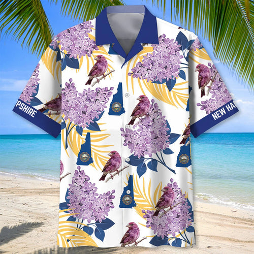 Hampshire Proud Hawaiian Shirt, custom shirt gift for men