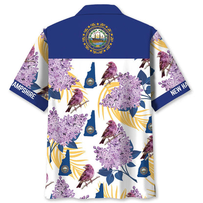 Hampshire Proud Hawaiian Shirt, custom shirt gift for men (view 2)