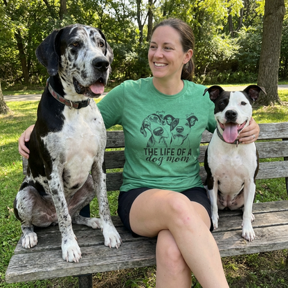 I Got That Dog in Me Bella Canvas T-Shirt, custom pet portrait gift for pet lovers (view 4)