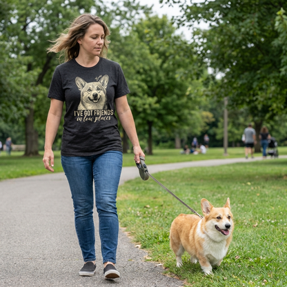 I Got That Dog in Me Bella Canvas T-Shirt, custom pet portrait gift for pet lovers (view 2)