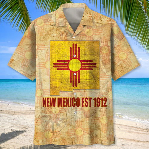 Mexico Est 1912 Hawaiian Shirt, custom shirt gift for men