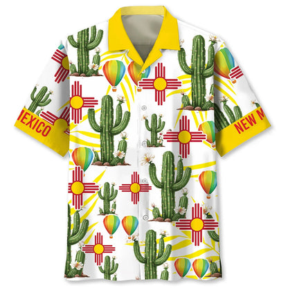 Mexico Proud Hawaiian Shirt, custom shirt gift for men (view 2)