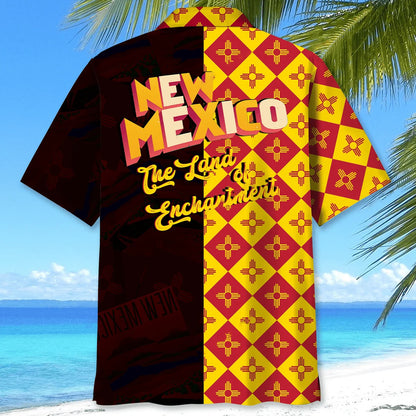 Mexico State Proud Hawaiian Shirt, custom shirt gift for men (view 3)