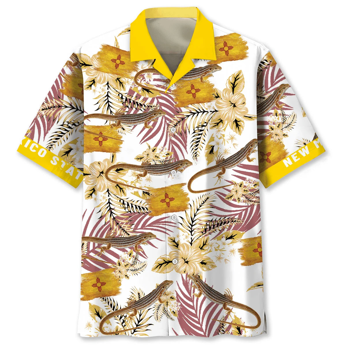 Mexico State Proud Whiptails Hawaiian Shirt, custom shirt gift for men (view 4)
