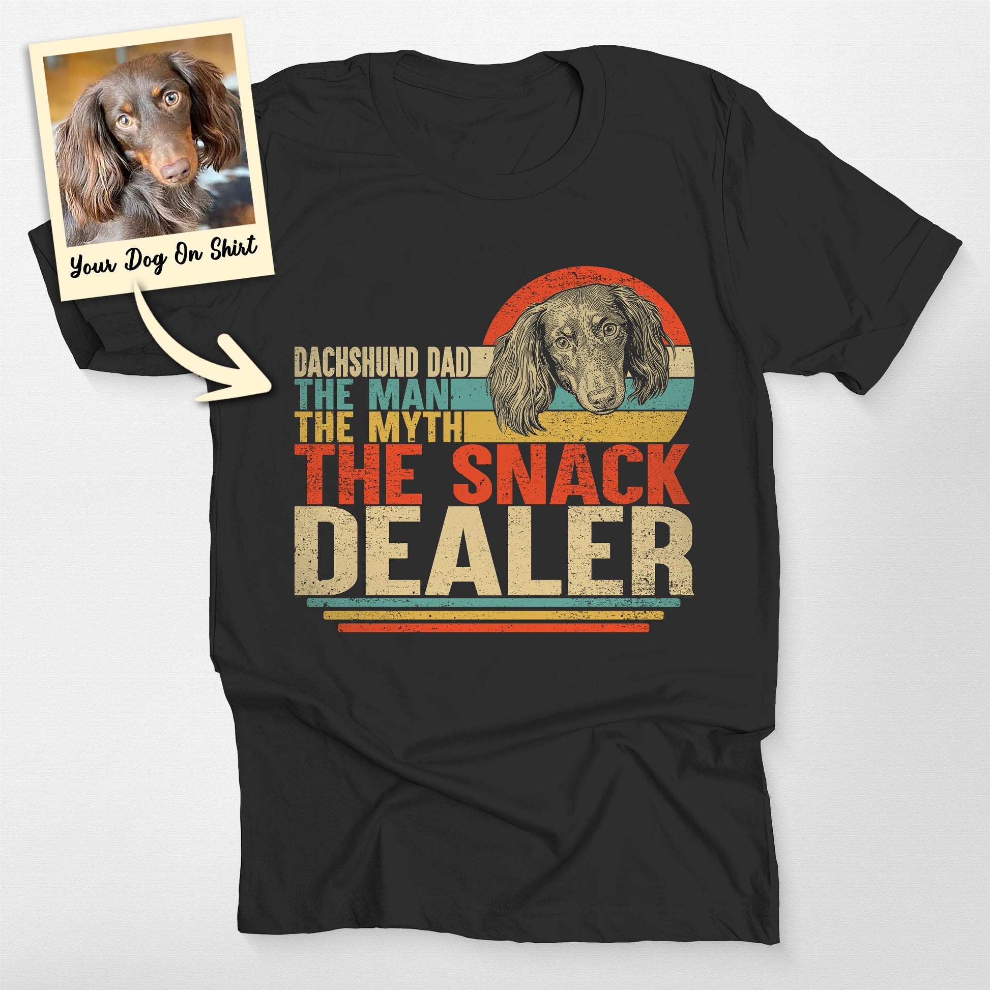 Personalized Wiener Dad the Snack Dealer Bella (view 2)