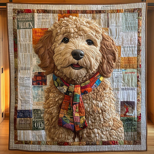 Newspaper Snuggles Quilt Blanket