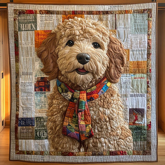 Newspaper Snuggles Quilt Blanket