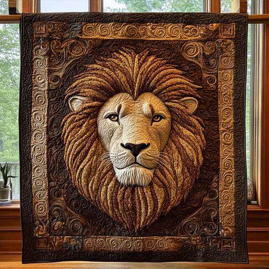 Noble Ferocity Quilt Blanket
