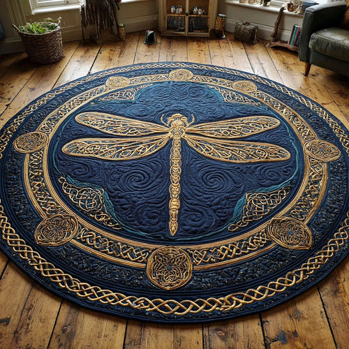 Noble Flight Quilted Round Mat