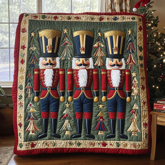 Nut Parade Quilt Blanket