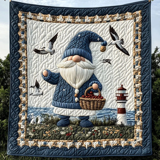 Ocean Gnome Quilt Blanket