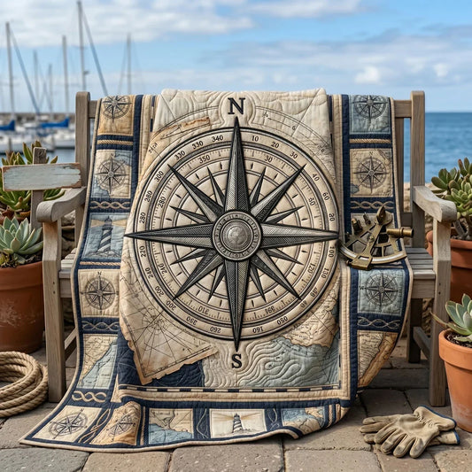Ocean Navigator Quilt Blanket