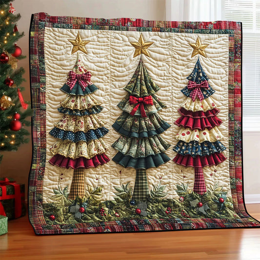 Oh Christmas Day Quilt Blanket