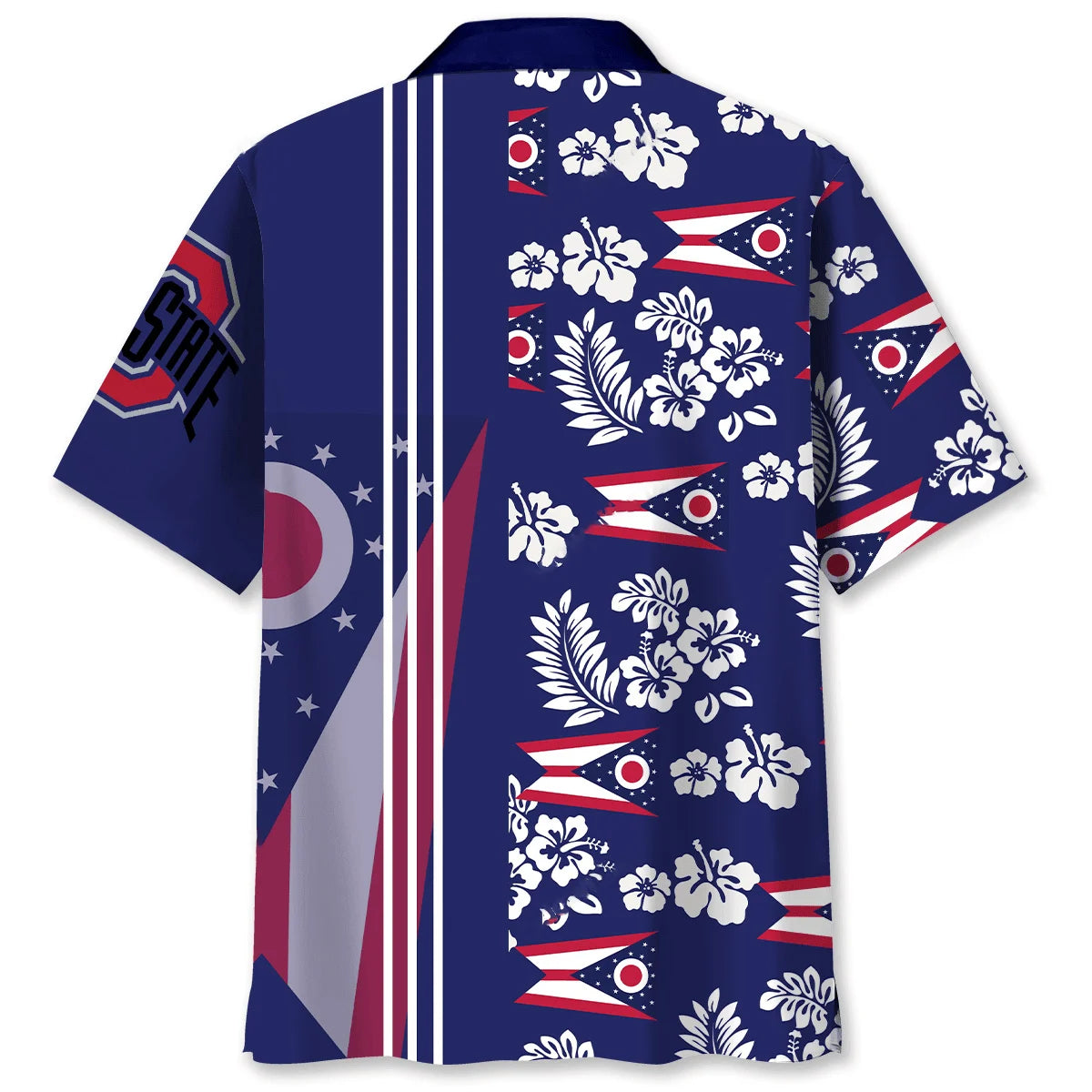 Ohio State Love Hawaiian Shirt, custom shirt gift for men (view 2)