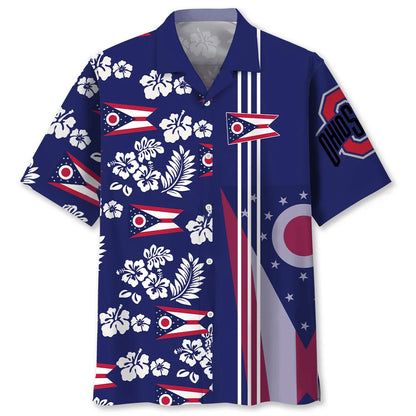 Ohio State Love Hawaiian Shirt, custom shirt gift for men (view 4)