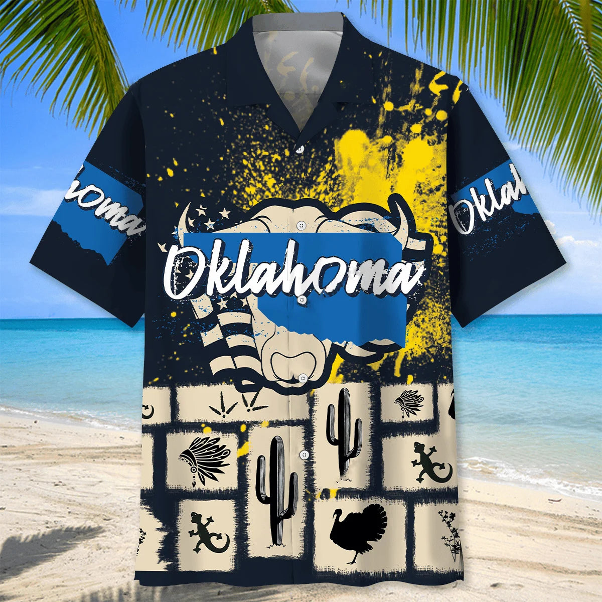 Oklahoma Culture Proud Hawaiian Shirt, custom shirt gift for men