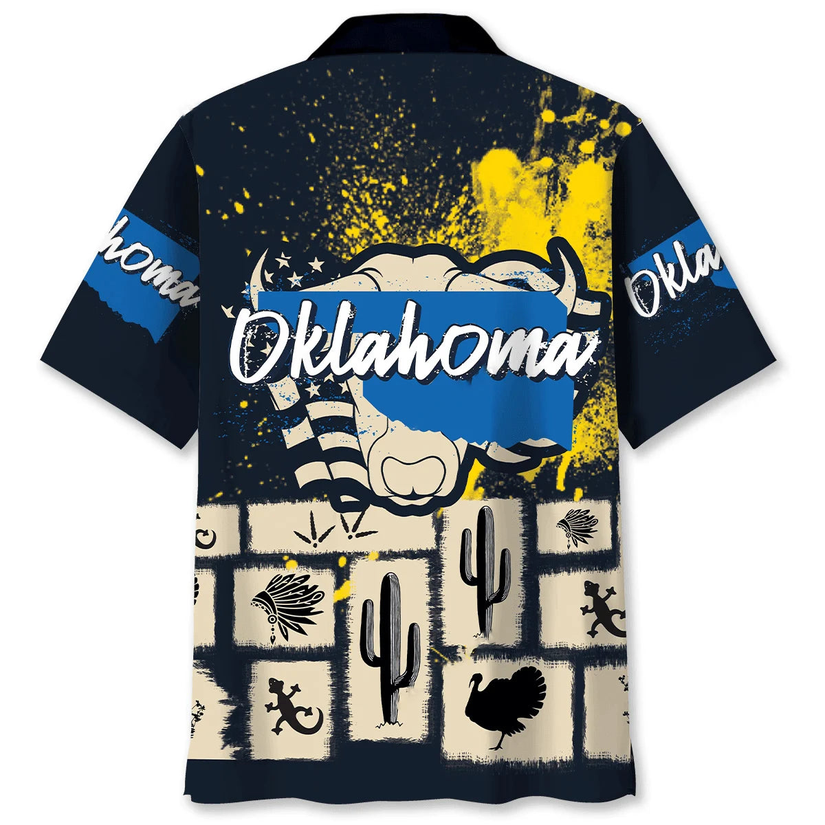 Oklahoma Culture Proud Hawaiian Shirt, custom shirt gift for men (view 2)